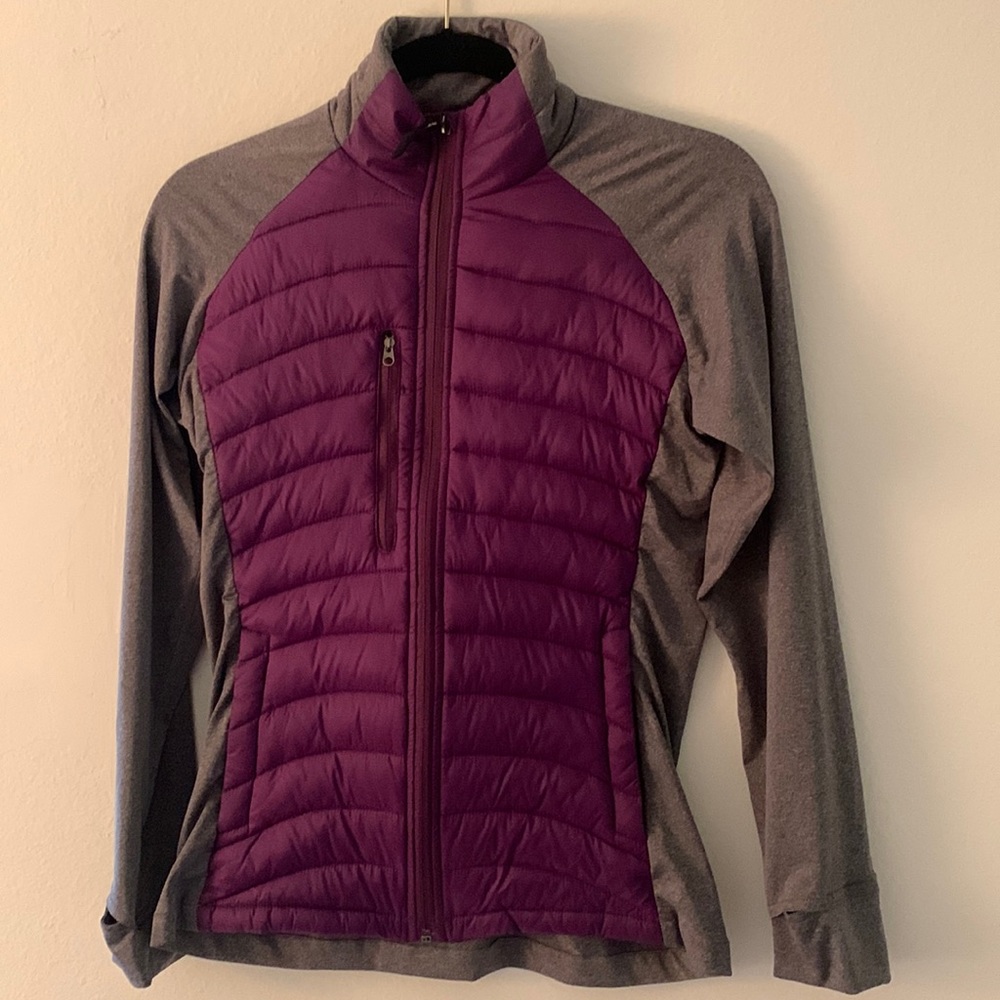 Turbine Women’s Basecamp Jacket Purple & Grey Small